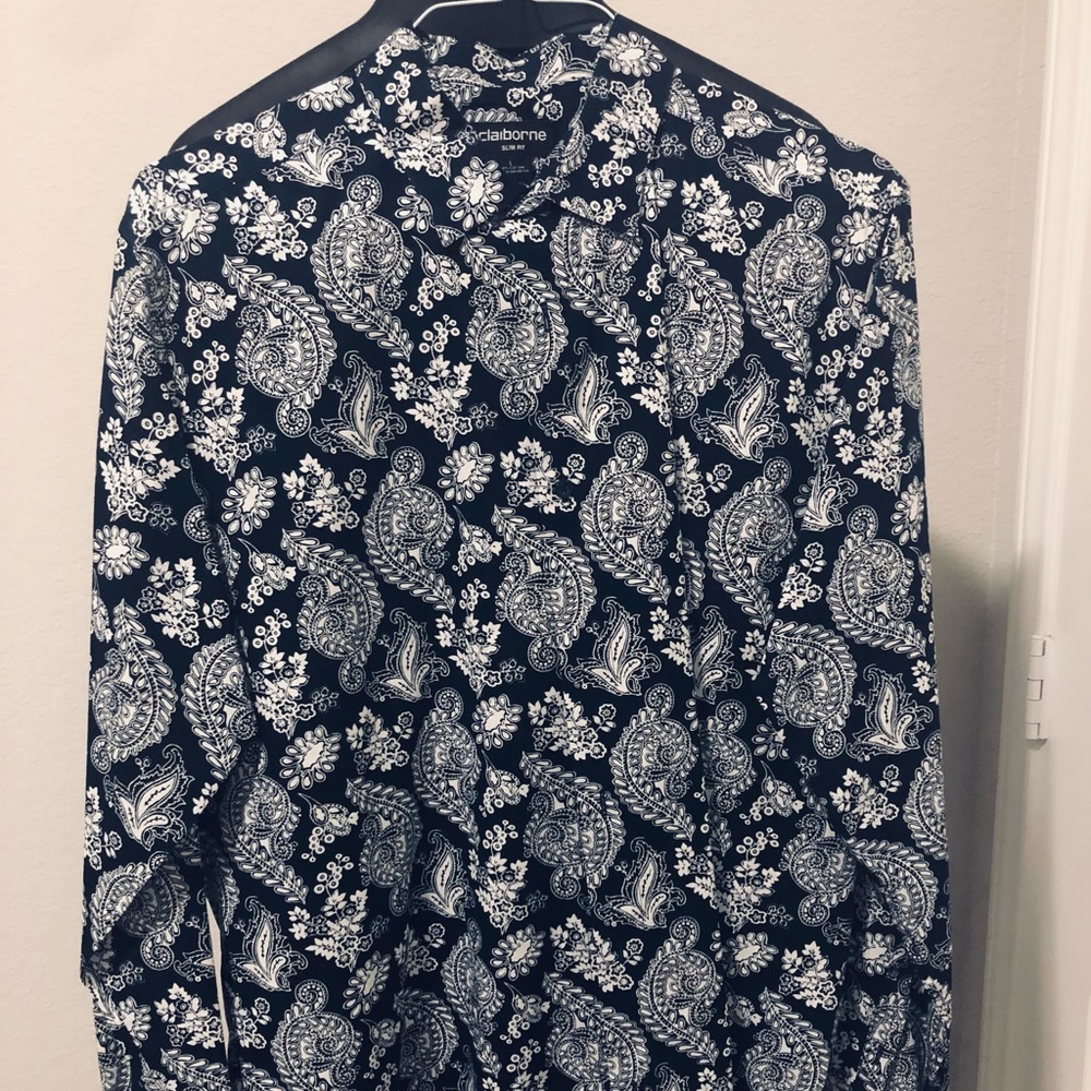 Men's Button-Down Dress Shirts Slim Fit.